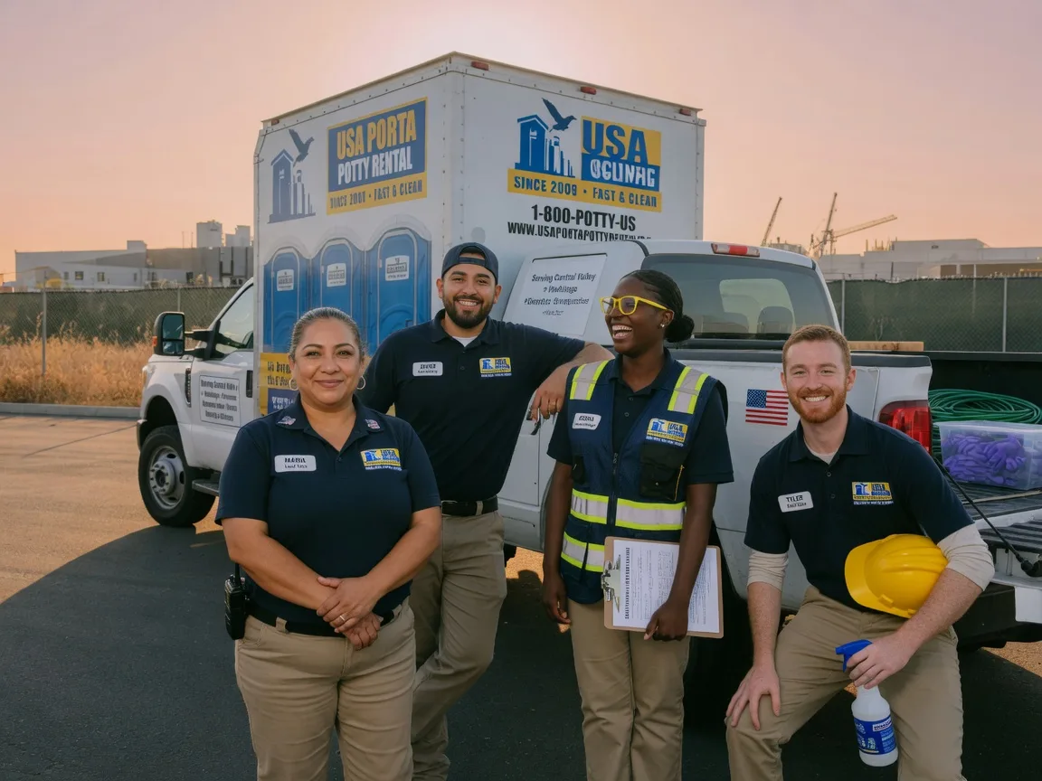 Portable Toilet Rental company in Lindsay, CA